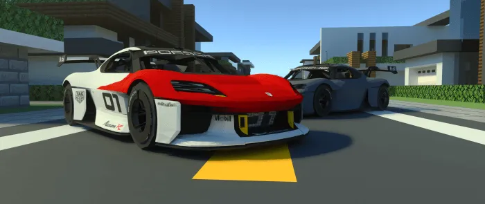 Гоночная раскраска порше