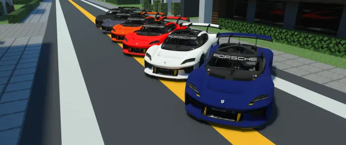 Городские цвета порше