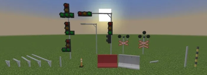 Светофоры барьеры и прочее