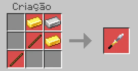 Крафт золотого копья