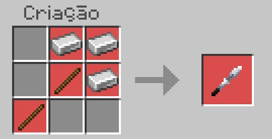 Крафт железного копья