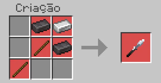 Крафт незеритового копья