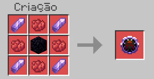 Крафт аметистового щита