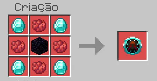 Крафт алмазного щита