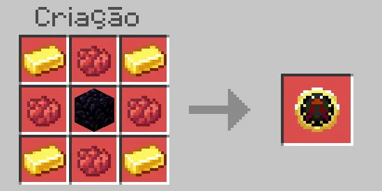 Крафт золотого щита