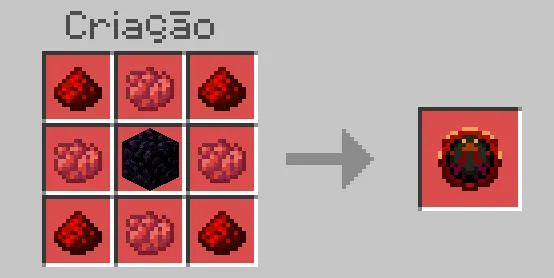 Крафт редстоун щита