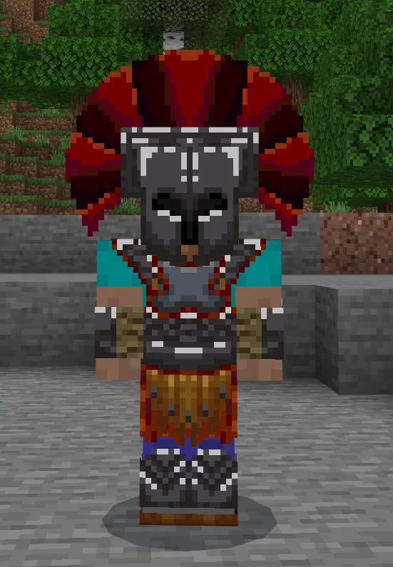 Вид незеритовой брони