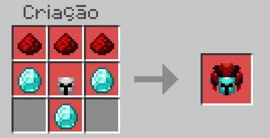 Крафт алмазной брони