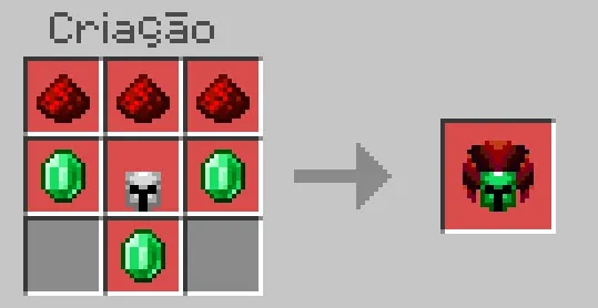 Крафт изумрудной брони