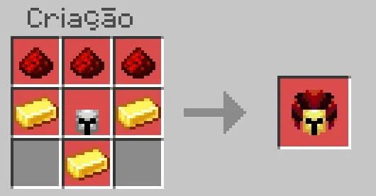 Крафт золотой брони