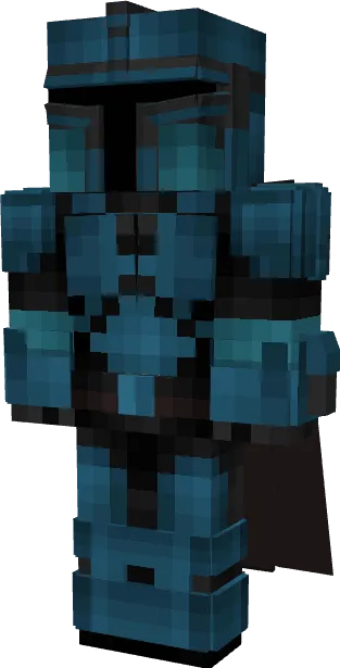 Синий мондолорианский костюм