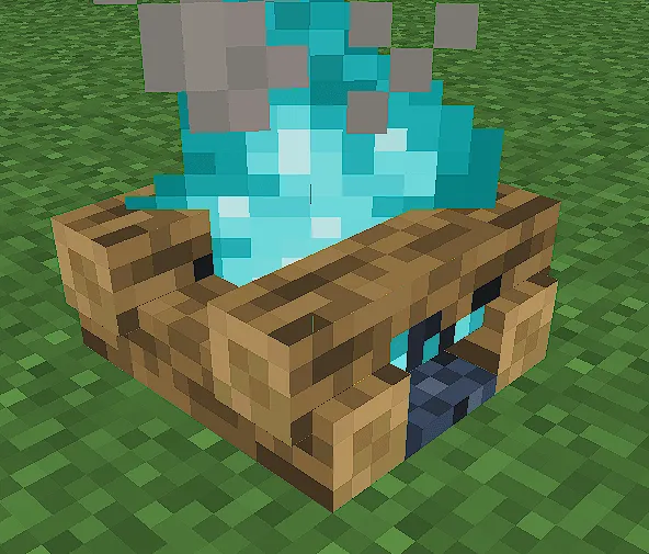 Костер с водой