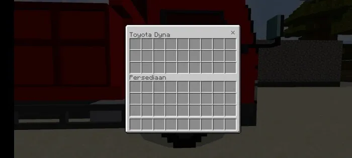 Инвентарь грузовика