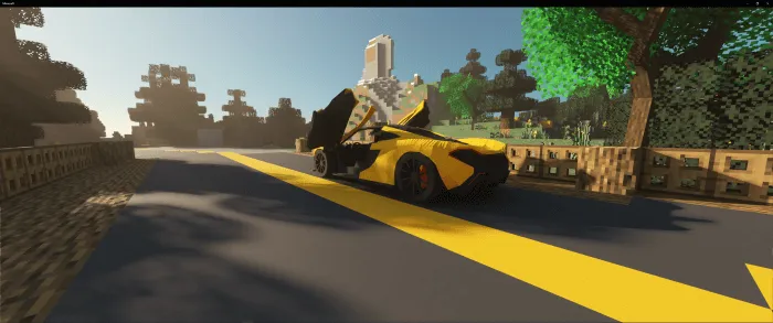 макларен на дороге