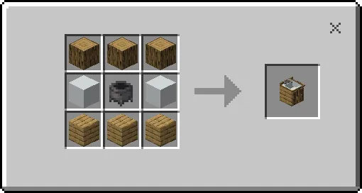 Крафт умывальника из дерева