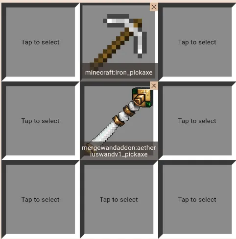 Крафт посоха