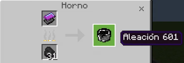 Получение сплава 601