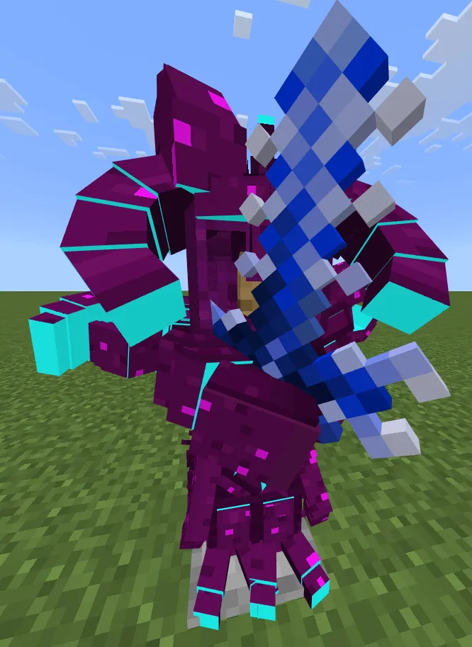 Голубая ракушка