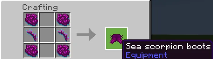 Крафт сапог морского скорпиона