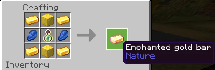 Зачарованный золотой слиток