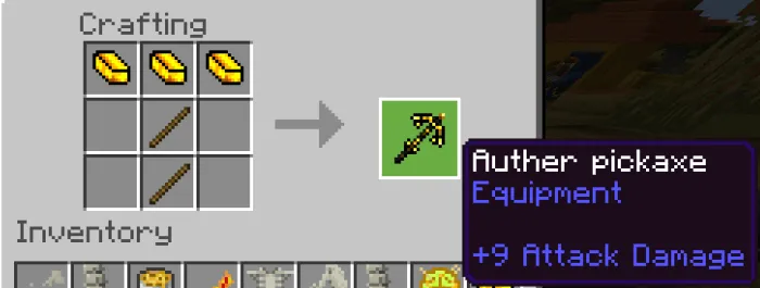 Крафт королевской кирки