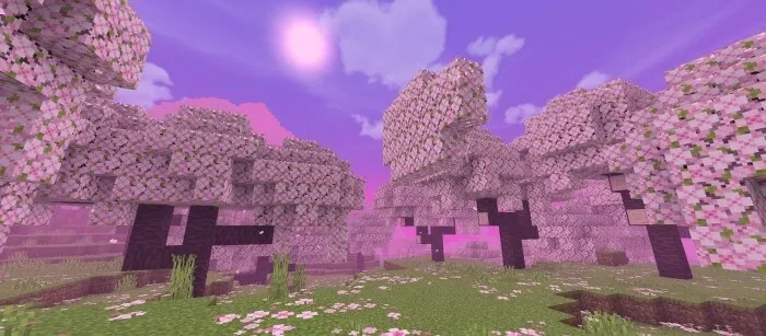 Яркий вишневый режим