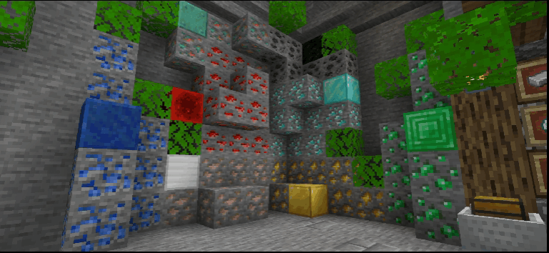 Анимация руд и листвы