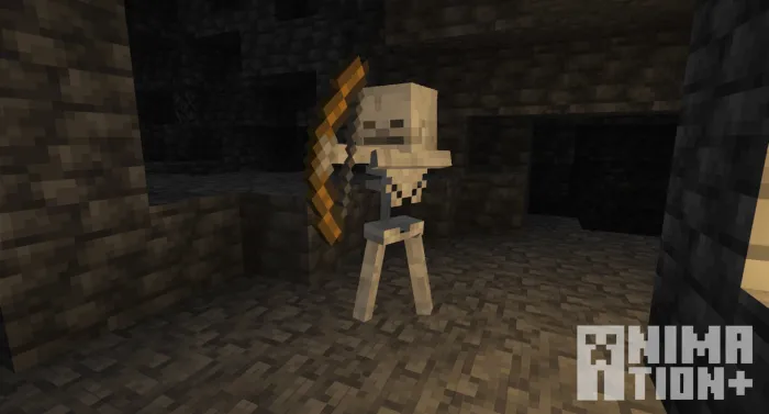 Анимация стрельбы лучника