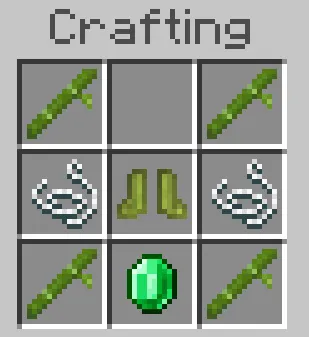 Крафт усиленных бамбуковых сапог