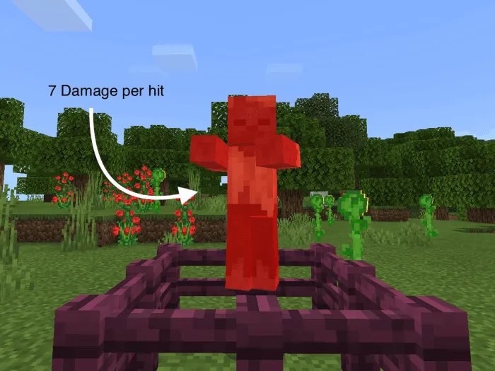 Урон с руки увеличен