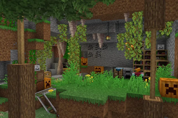 Рельсы в подземелье