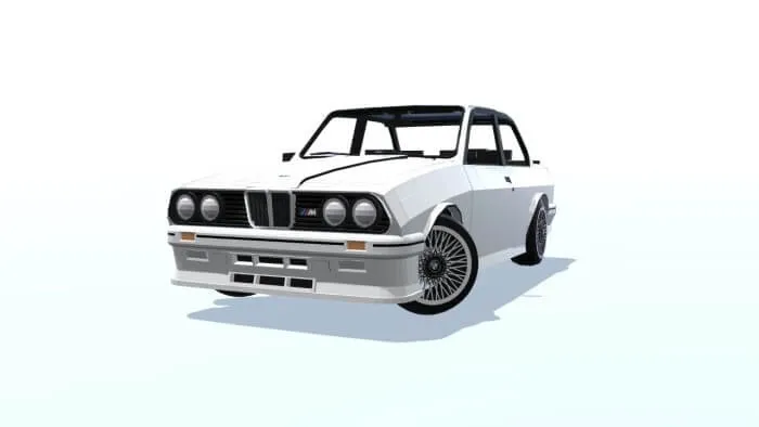 Белоснежный цвет автомобиля