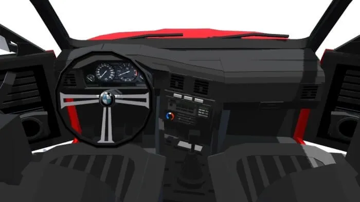 Вид салона BMW E30