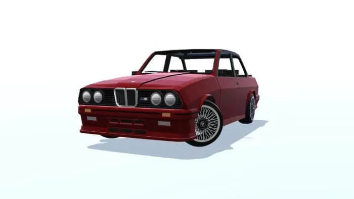 Бордовый цвет автомобиля