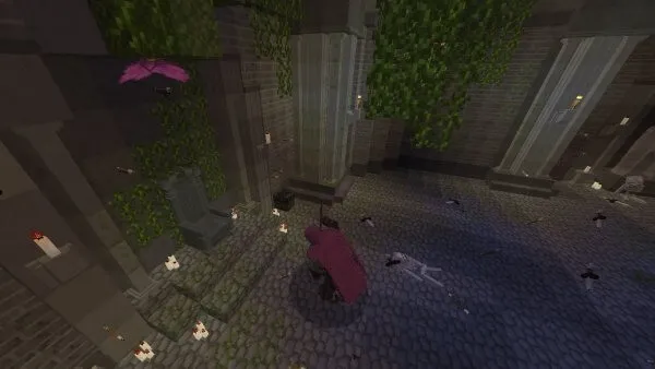 Бездушный рыцарь вид сверху