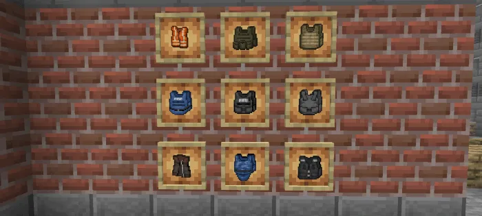 Вид бронижелетов