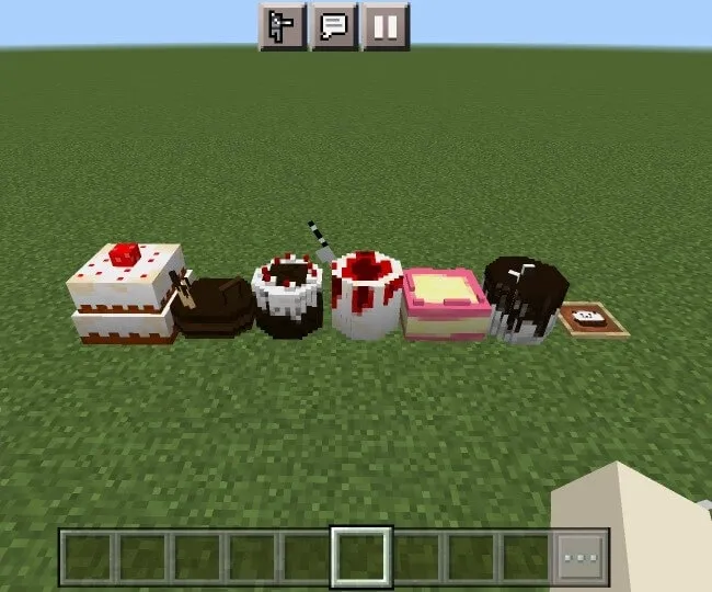 Торты в игре