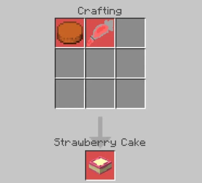 клубничный торт