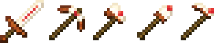 Интсрументы из торта