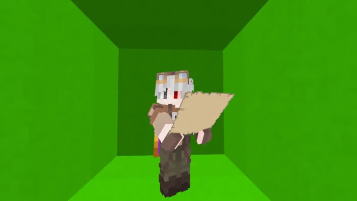 Игрок держит карту