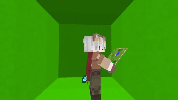 Игрок смотрит на карту