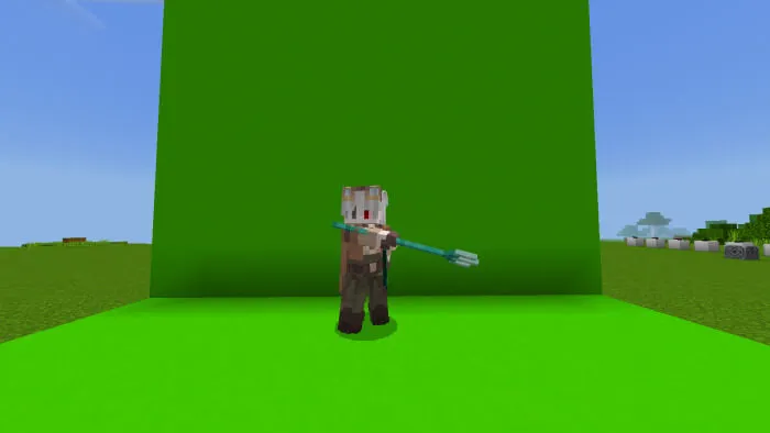 Игрок с трезубцем