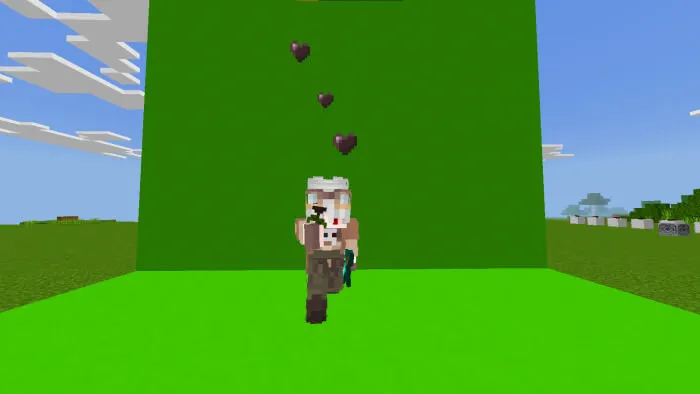 Игрок с цветком в руке