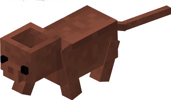 Кот в виде горшка