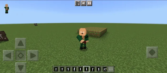 Эмоция взмаха руки