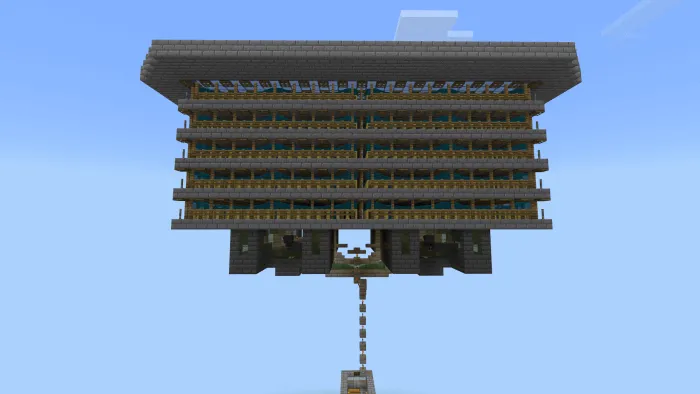 Большая ферма криперов