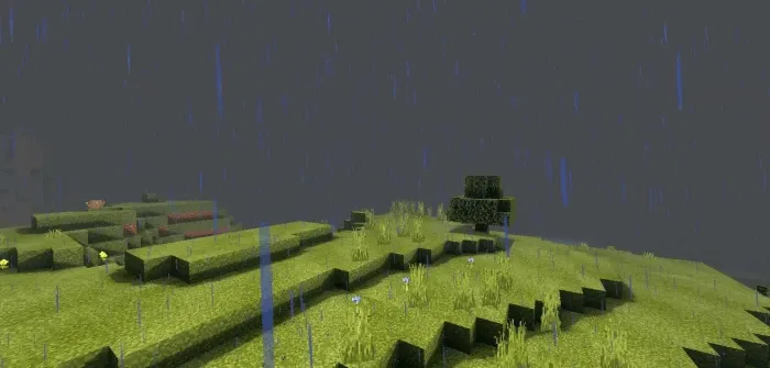 Анимация дождя