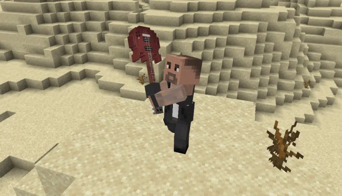 Вид электрогитары