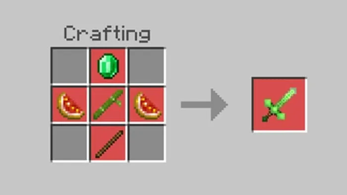 Крафт меча афины