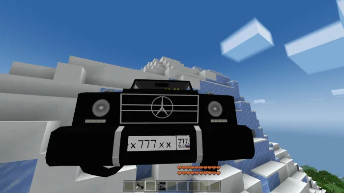 Бампер Гелендвагена